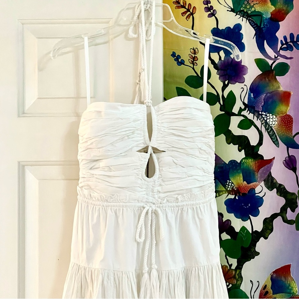 🌺🎉HP🎉🌺 NWOT Ulla Johnson Emmaline Midi Dress Cowrie - Picture 12 of 16